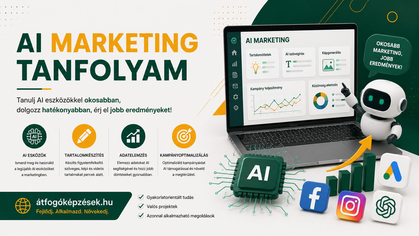 AI marketing tanfolyam - hero kép
