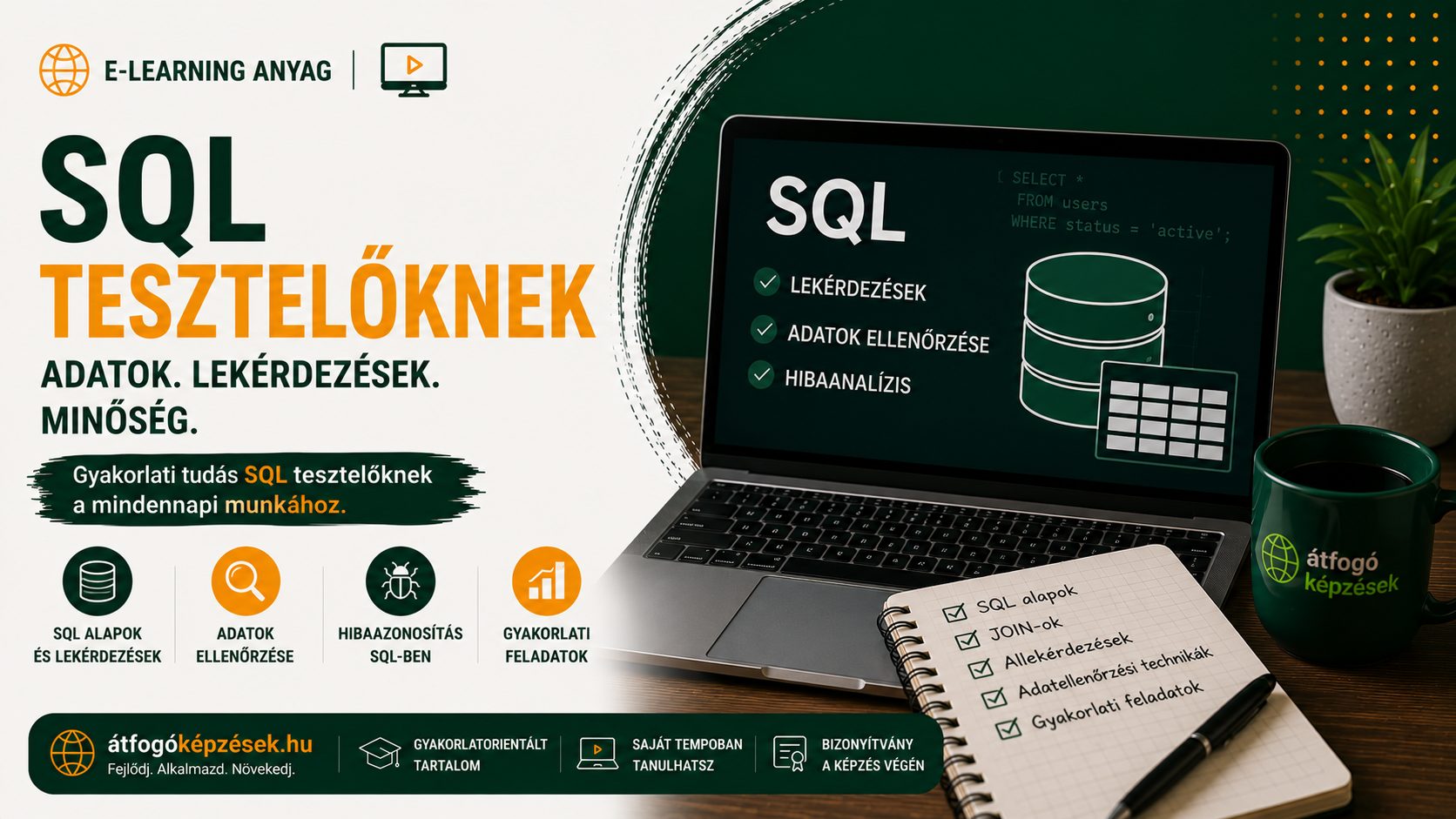 sql tesztelőknek - hero kép